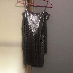 Express sequin dress